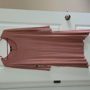 Mauve 3/4 sleeve dress